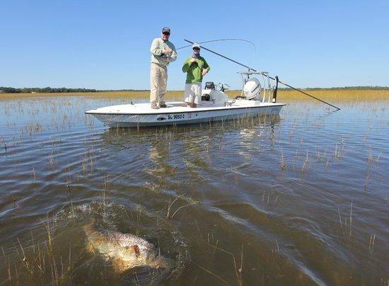 Charleston Inshore Fishing Charters Grey Ghost
