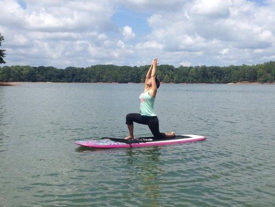 Lake Hartwell SUP Yoga